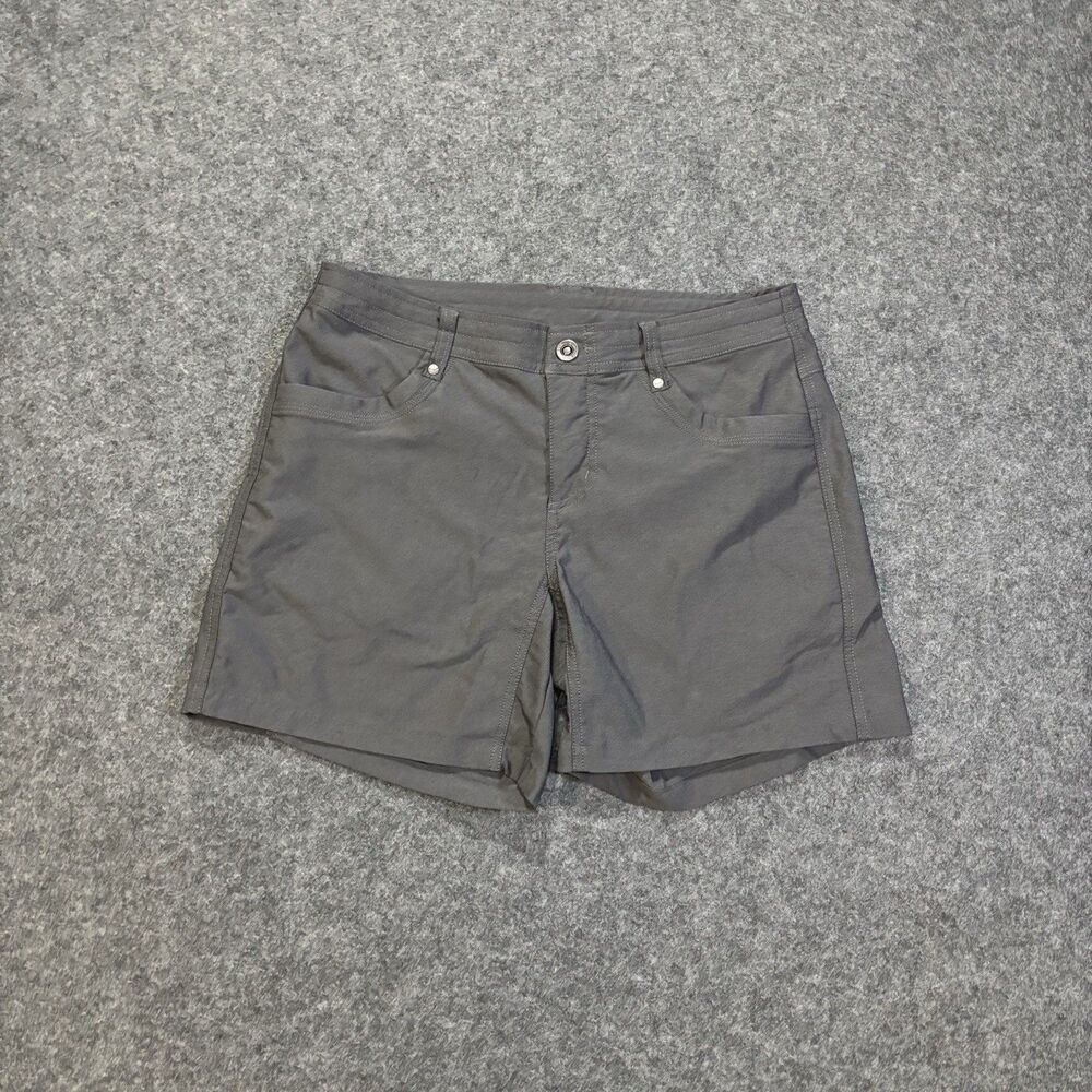 Kuhl Trekr Shorts Women’s Size 8 Outdoors Hiking Gray Drawstring